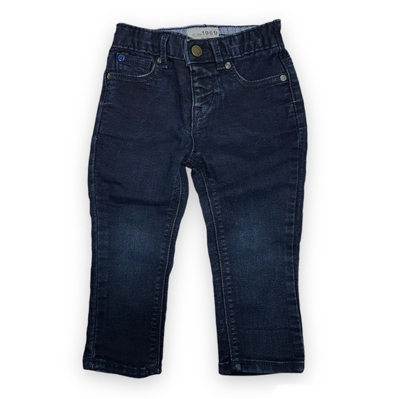 GAP Dark Wash 1969 Skinny Jeans Baby 18-24 months - Picture 1 of 5